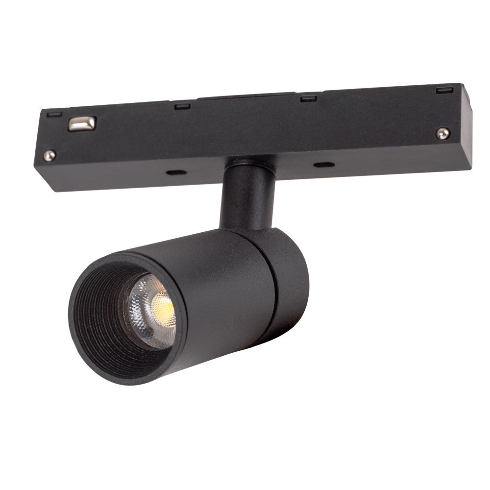 Mini Luminária LED 5W 500Lm CRI90 4200ºK Trilha Magnética 40.000H [HO-MGCTRACK-5W-W]