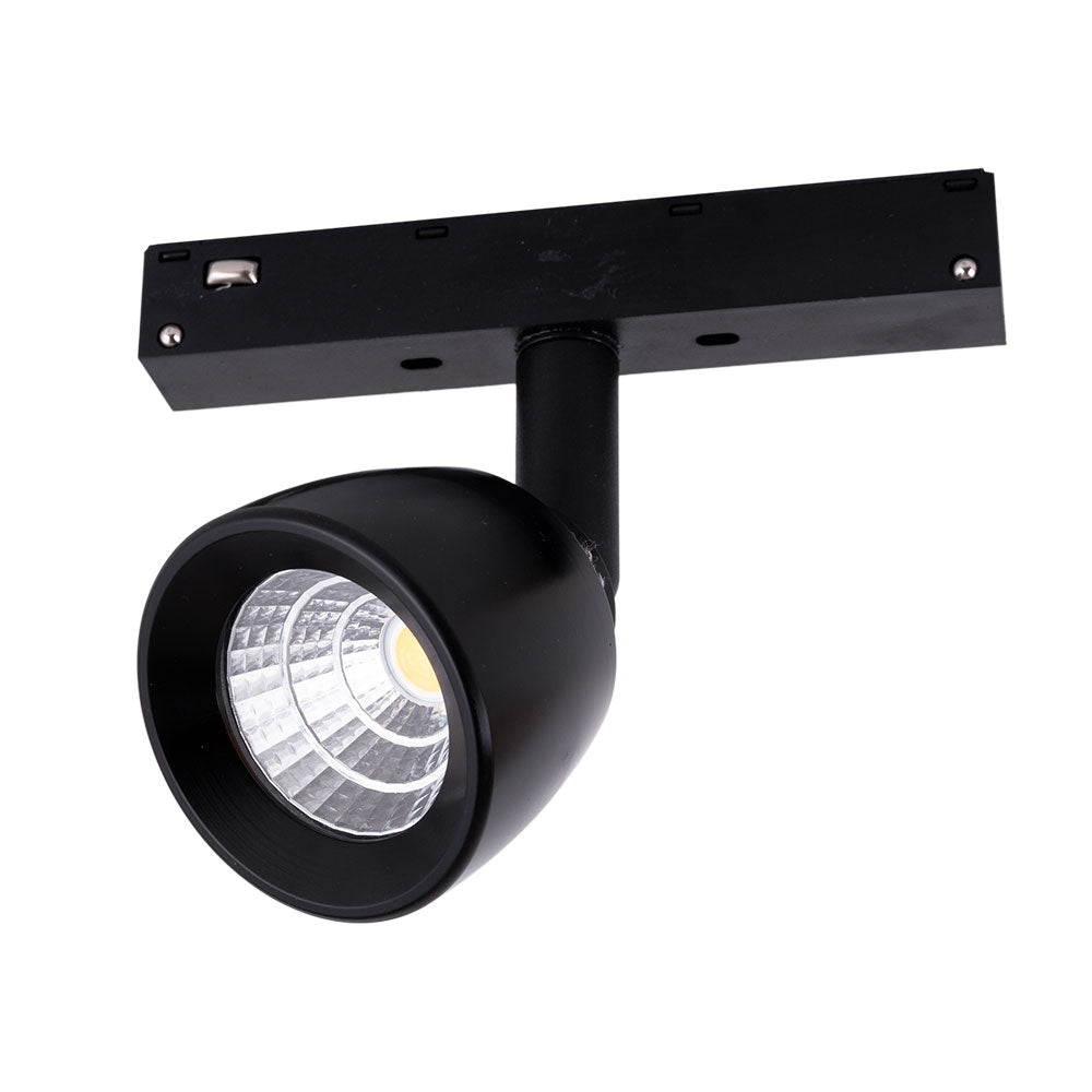 Mini Luminária LED 7W 700Lm CRI90 4200ºK Trilha Magnética 40.000H [HO-MGCTRACK-7W-W]