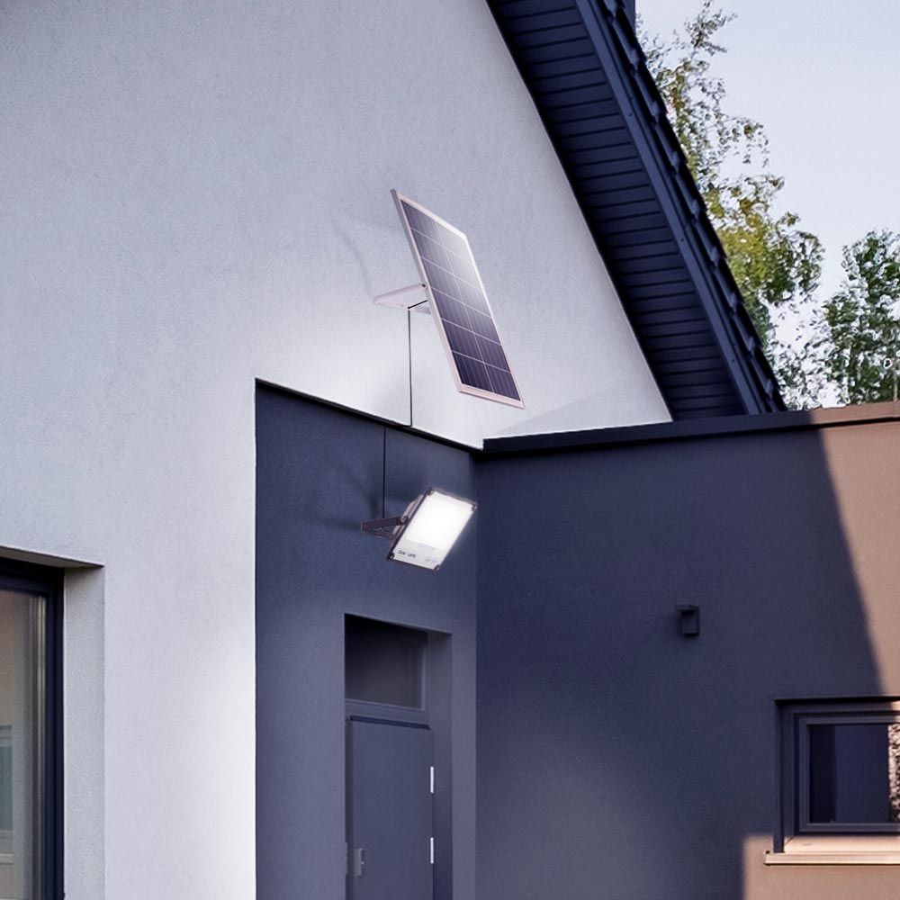 Solar-LED-Fluter 300W Solarpanel/Akku [WR-MTX-300W-CW]