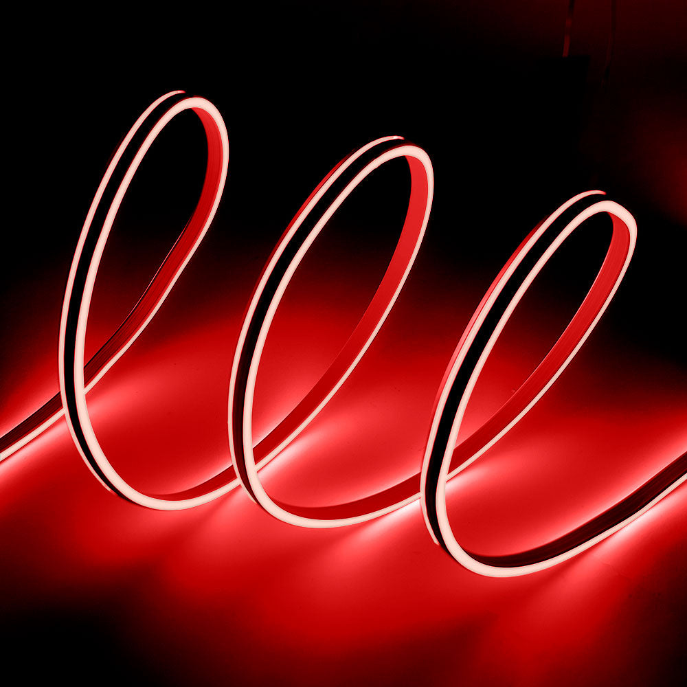 Manguera Tira LED "Neon Flex" 6W 6000ºK 220VAC 8x18mm Doble 120xSMD2835 6W/M x1M 40.000H [HO-NSPVC8x16DOY220CW]