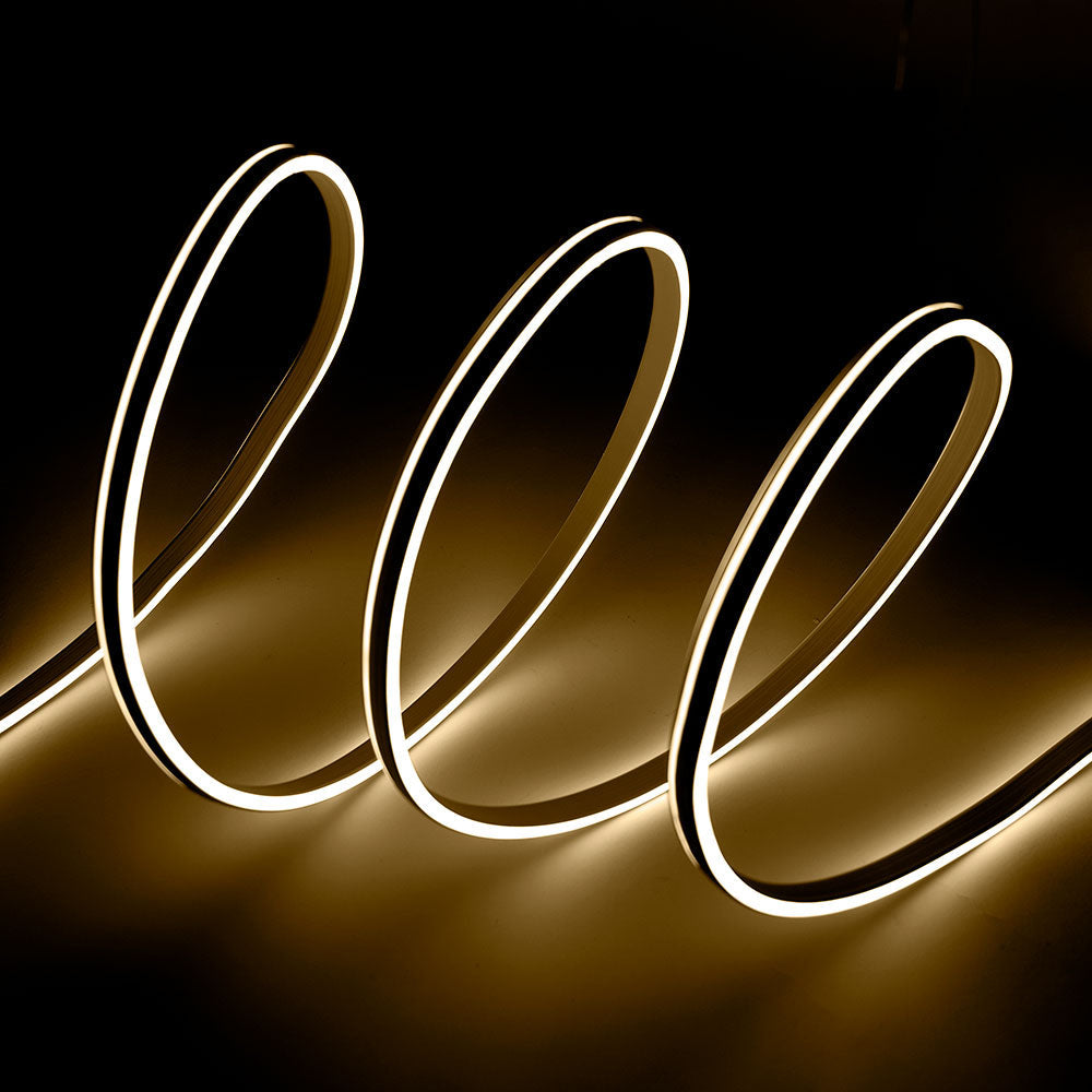 Manguera Tira LED "Neon Flex" 6W 6000ºK 220VAC 8x18mm Doble 120xSMD2835 6W/M x1M 40.000H [HO-NSPVC8x16DOY220CW]