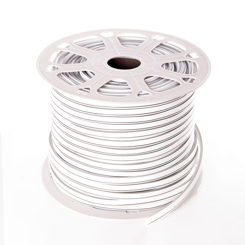 Manguera Tira LED "Neon Flex" 6W 6000ºK 220VAC 8x18mm Doble 120xSMD2835 6W/M x1M 40.000H [HO-NSPVC8x16DOY220CW]