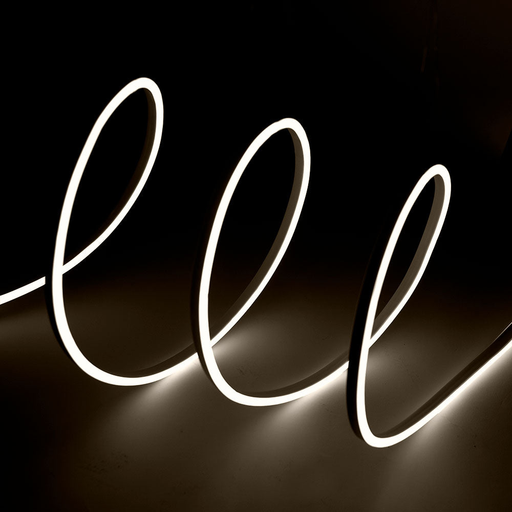 Manguera Tira LED "Neon Flex" 6W 6000ºK 220VAC 8x16mm Simple 120xSMD2835 6W/M x1M 40.000H [HO-NSPVC8x16SOY220CW]