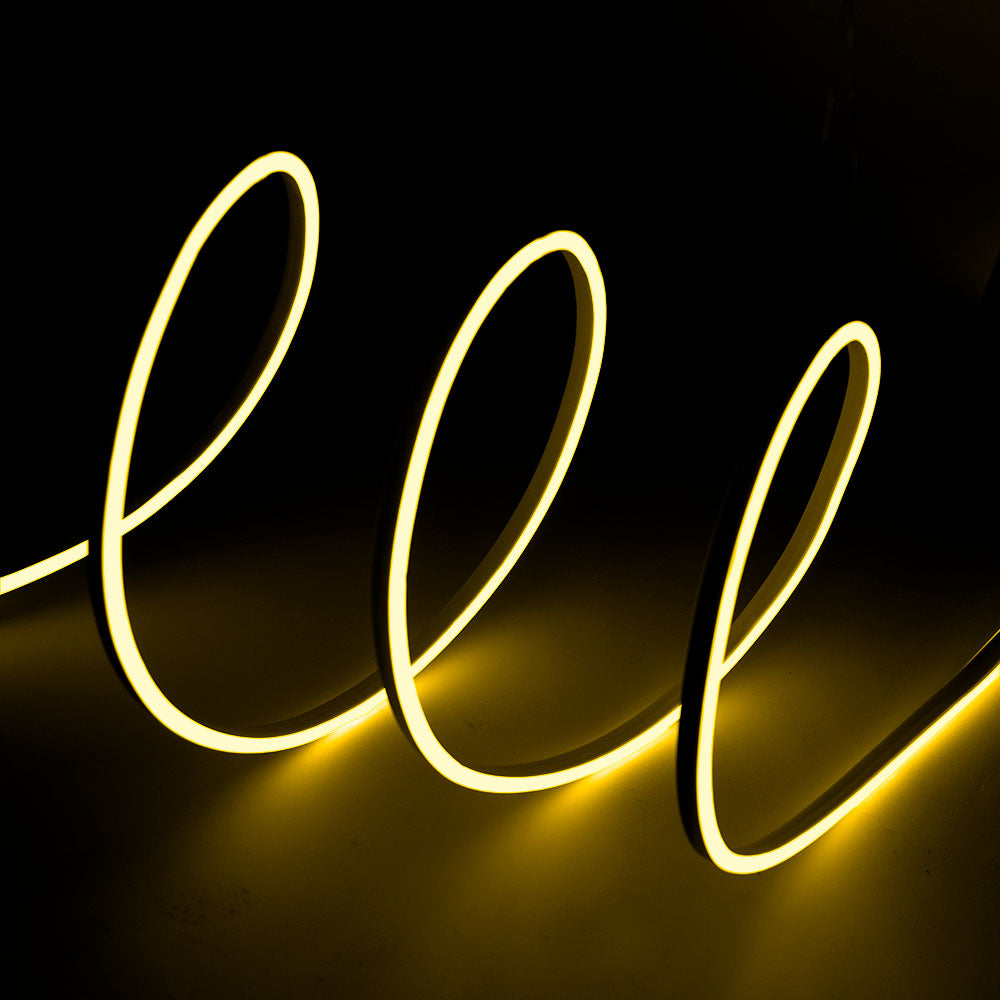 Manguera Tira LED "Neon Flex" 6W 6000ºK 220VAC 8x16mm Simple 120xSMD2835 6W/M x1M 40.000H [HO-NSPVC8x16SOY220CW]