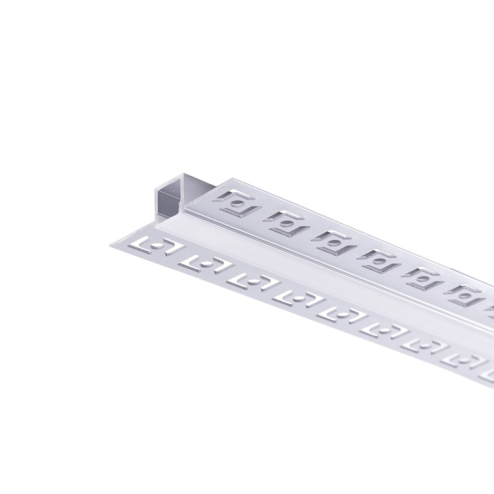 Perfil de Aluminio para Escayola/Pladur Tira LED 9mm - 2m