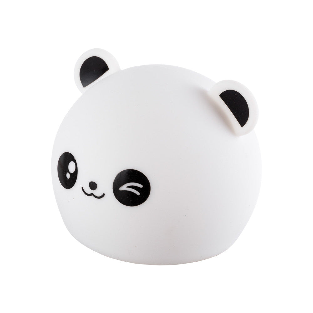 Candeeiro de mesa LED infantil regulável por palmas 5VDC/USB 6500K [HO-PANDA-WW-CW]