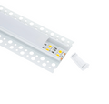 Aluminiumprofil für LED-Streifen-Integration - 30mm - mit opalem Diffusor - 2 Meter