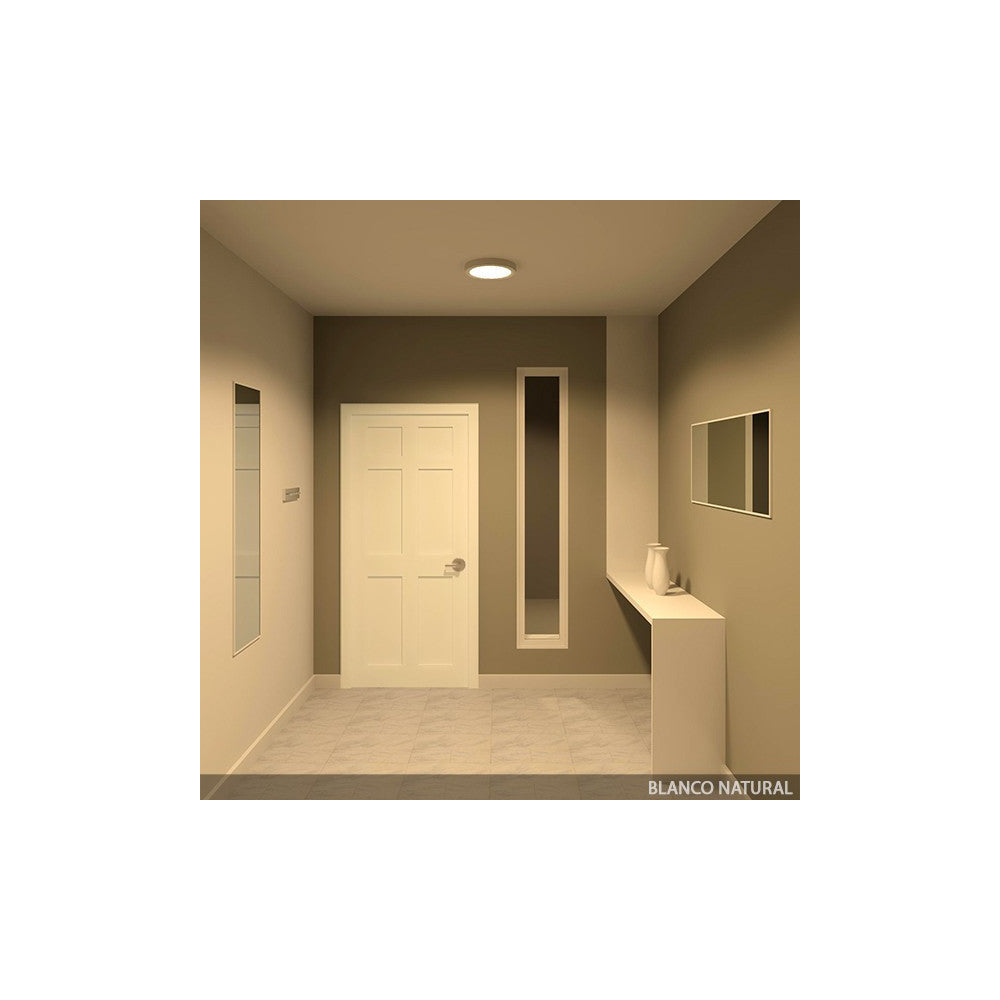 Plafón LED 24W 1.900Lm CCT (tono de luz regulable) 3000-6000ºK Circular 40.000H [HO-PLAF-C-24W-CCT]