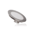 LED-Platte 9W 900Lm PF 0,99 Nickel satiniert 230V AC