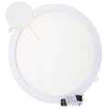 Panel LED circular de 25 W y 2.500 lm CCT (tono de luz regulable) UGR17 40.000 H