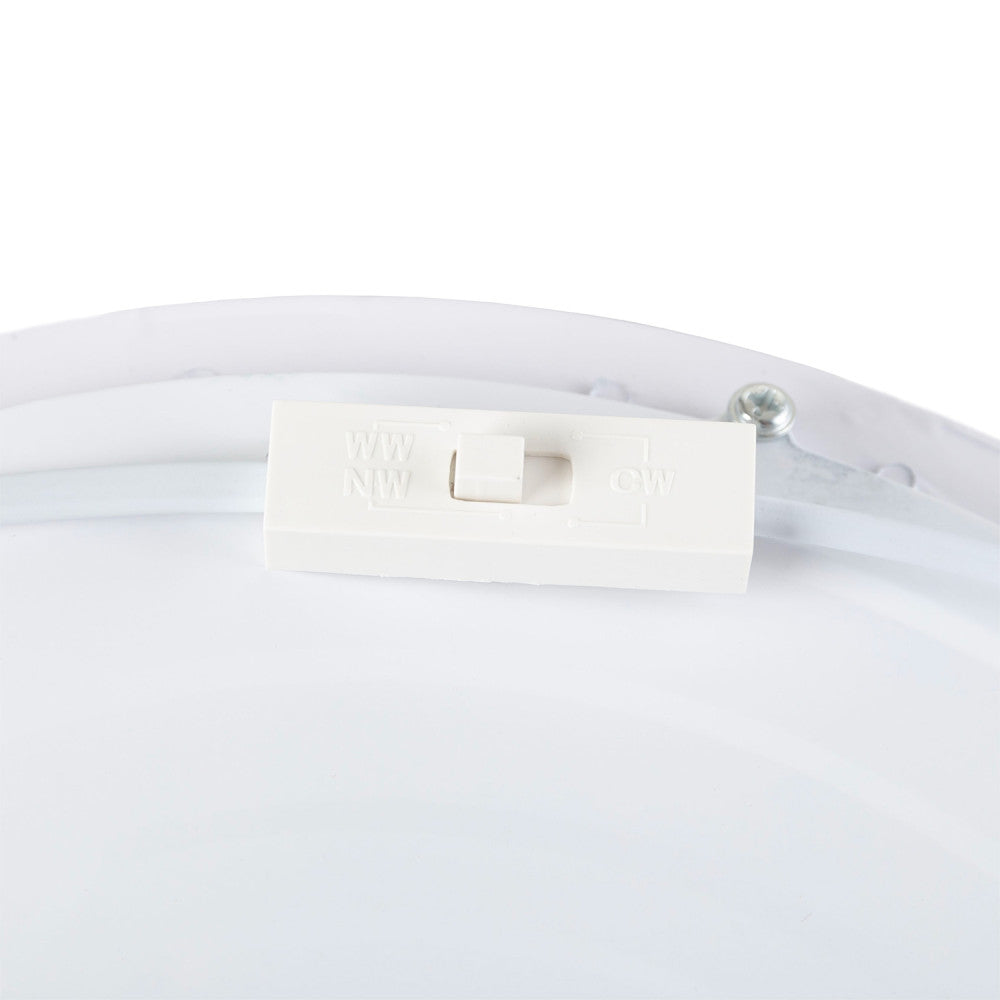 LED Panel 25W 2.000Lm CCT (Lichttemperatur einstellbar) 3000-6000ºK Rund 40.000H [HO-RDP16-25W-CCT]