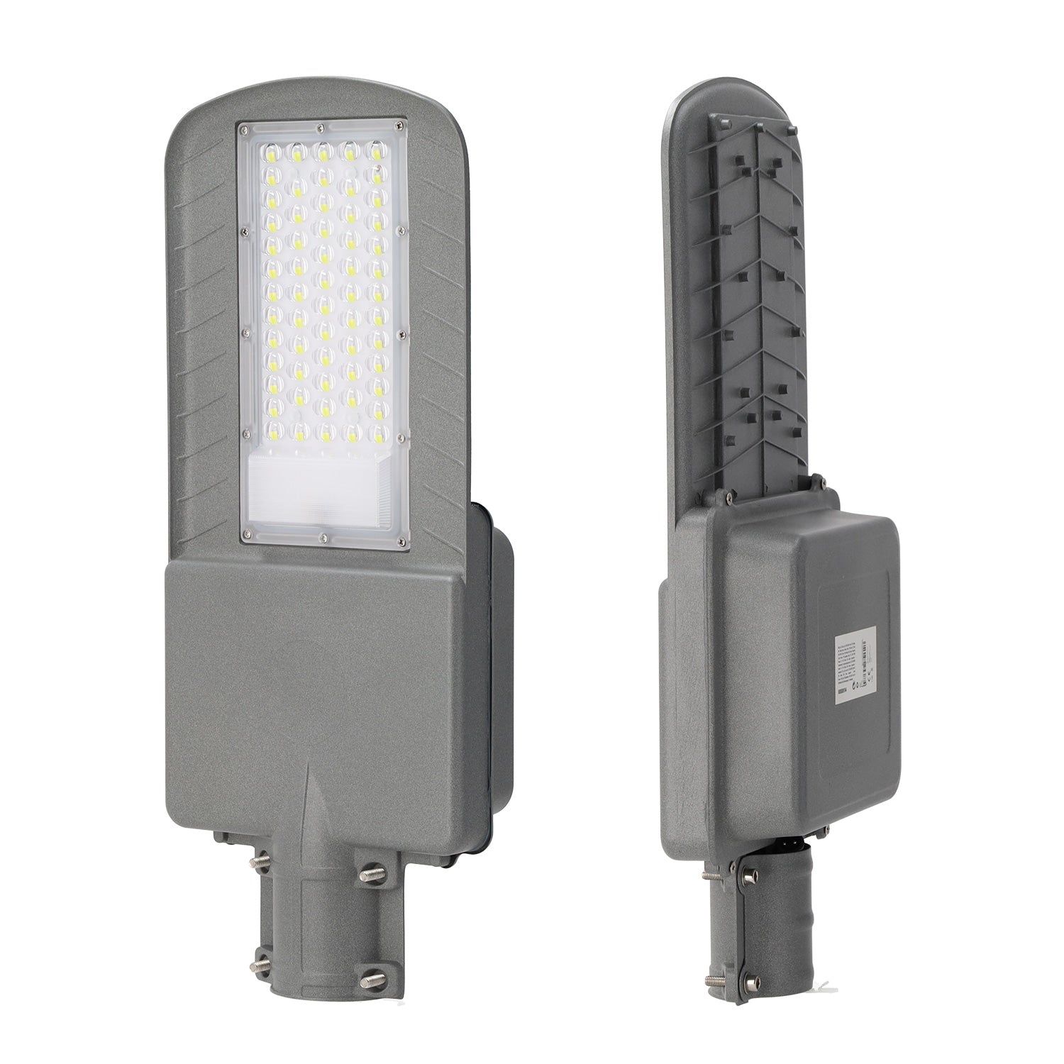 Luz de rua solar LED 100W 5000K Painel 6V 25W Bateria 20Ah Sensor crepuscular / Controle Remoto