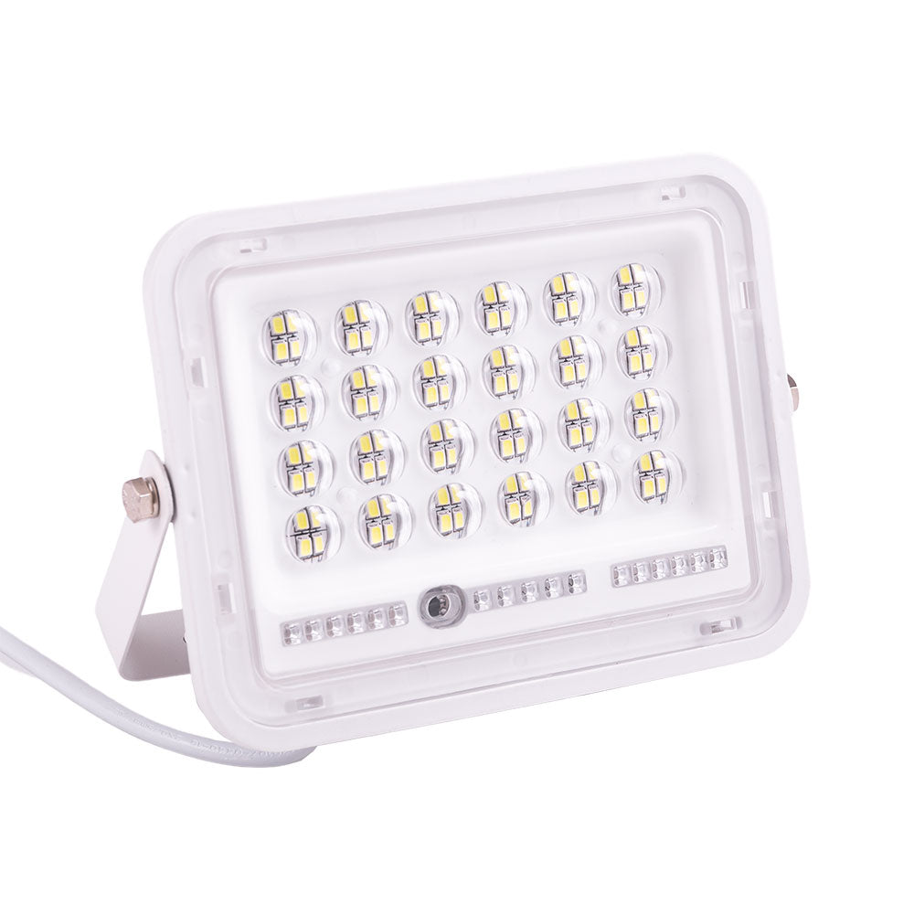 Projetor LED Solar 30W 6500K Painel: 6V/6W Battery: 3.2V/3000Mah Remote Control [Ho-Solarfl-30W-02]