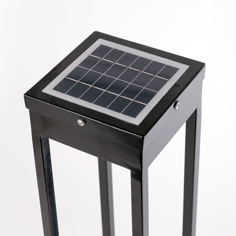 Baliza solar LED 2700ºK Panel: 6V/3W Batería: 3.7V/4000Mah Mando a distancia [Ho-Solarlawnlight-04]