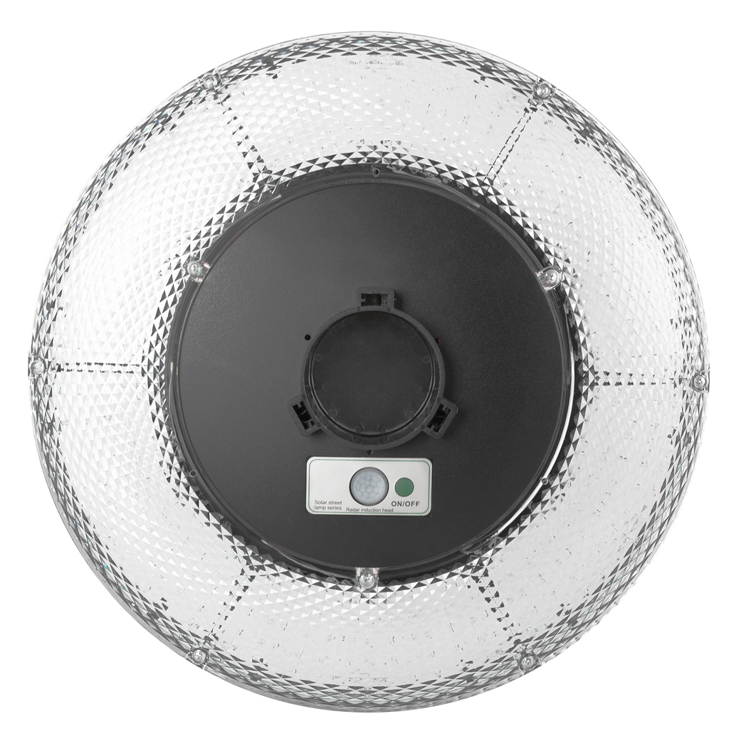 Sensor de luz solar LED de 100 W con control remoto, blanco frío