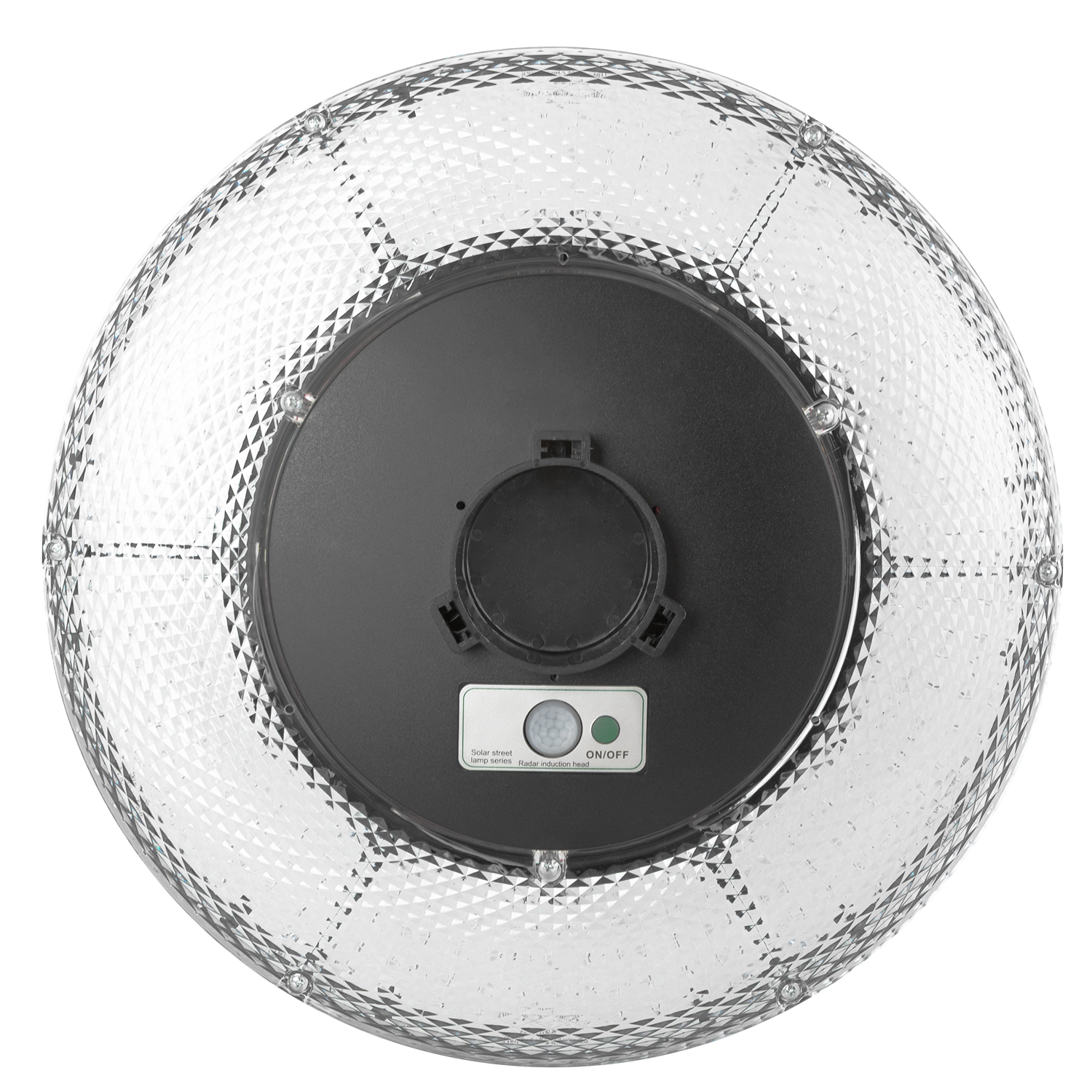 Sensor de luz solar LED de 100 W con control remoto, blanco frío