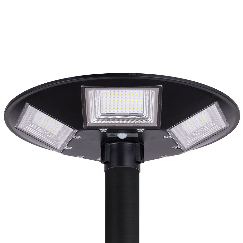 Luminária Solar LED 150W 15000Lm 6000ºK IP67 Painel: 6V 18W Bateria: 3,2V 15000MaH