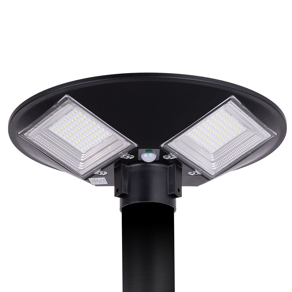 Luminária Solar LED 90W 9000Lm 6000ºK IP67 Painel: 6V 18W Bateria: 3,2V 15000MaH