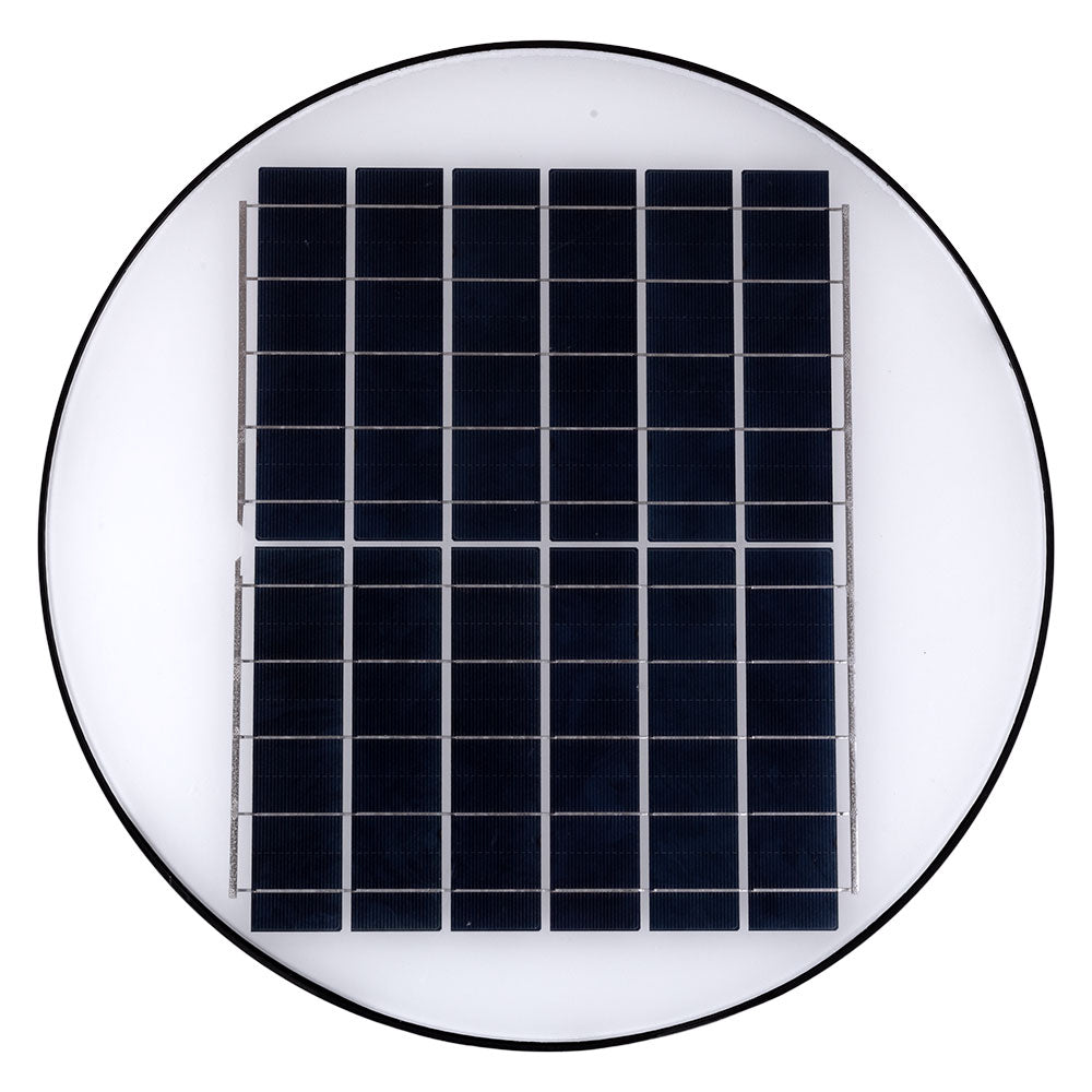 Luminária Solar LED 90W 9000Lm 6000ºK IP67 Painel: 6V 18W Bateria: 3,2V 15000MaH