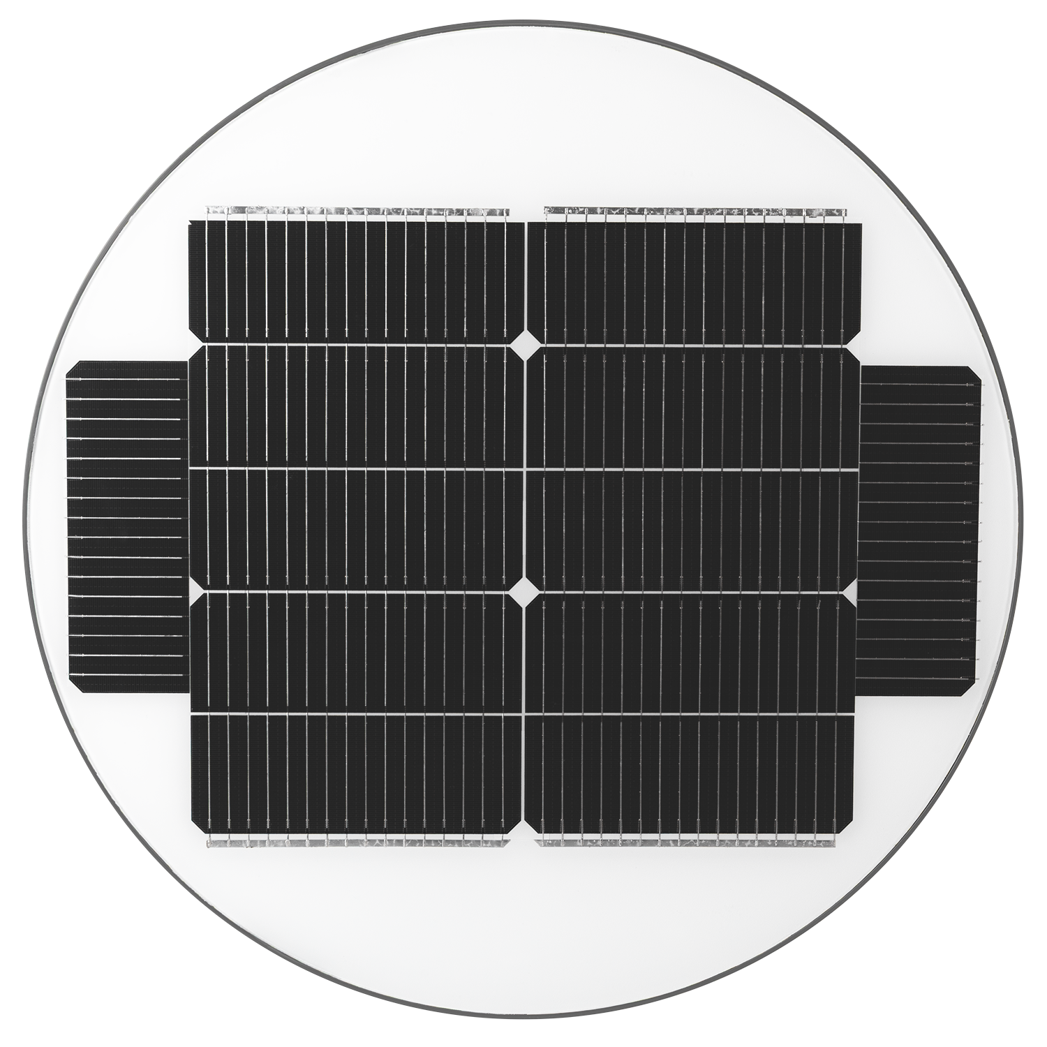Luminária Solar LED 150W 15000Lm 6000ºK IP67 Painel: 6V 18W Bateria: 3,2V 15000MaH Cinza
