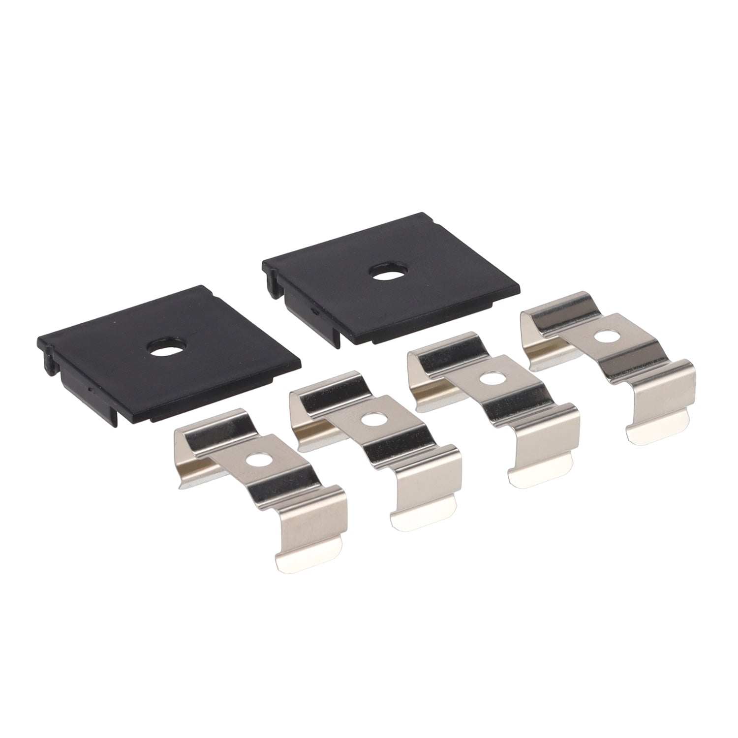 Perfil Para Fitas LED 2 metros -Difusor Opala Negra