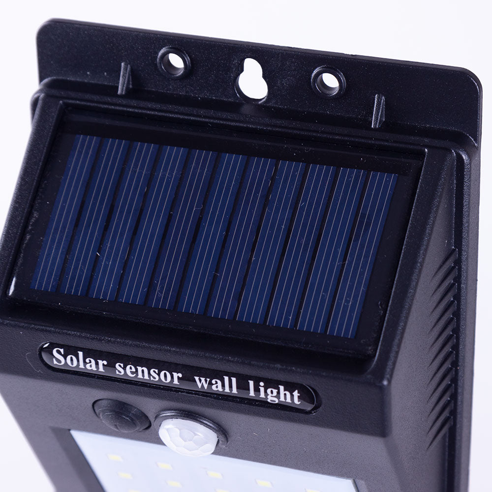 LED-Wandleuchte 6000K Sensor IP65 Solar 40.000H [HO-SW5050-PIR]