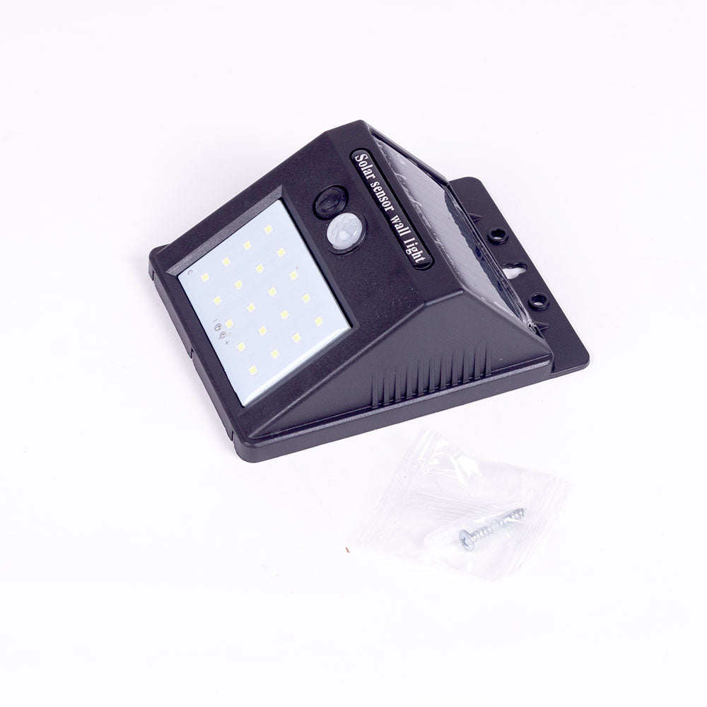 LED-Wandleuchte 6000K Sensor IP65 Solar 40.000H [HO-SW5050-PIR]