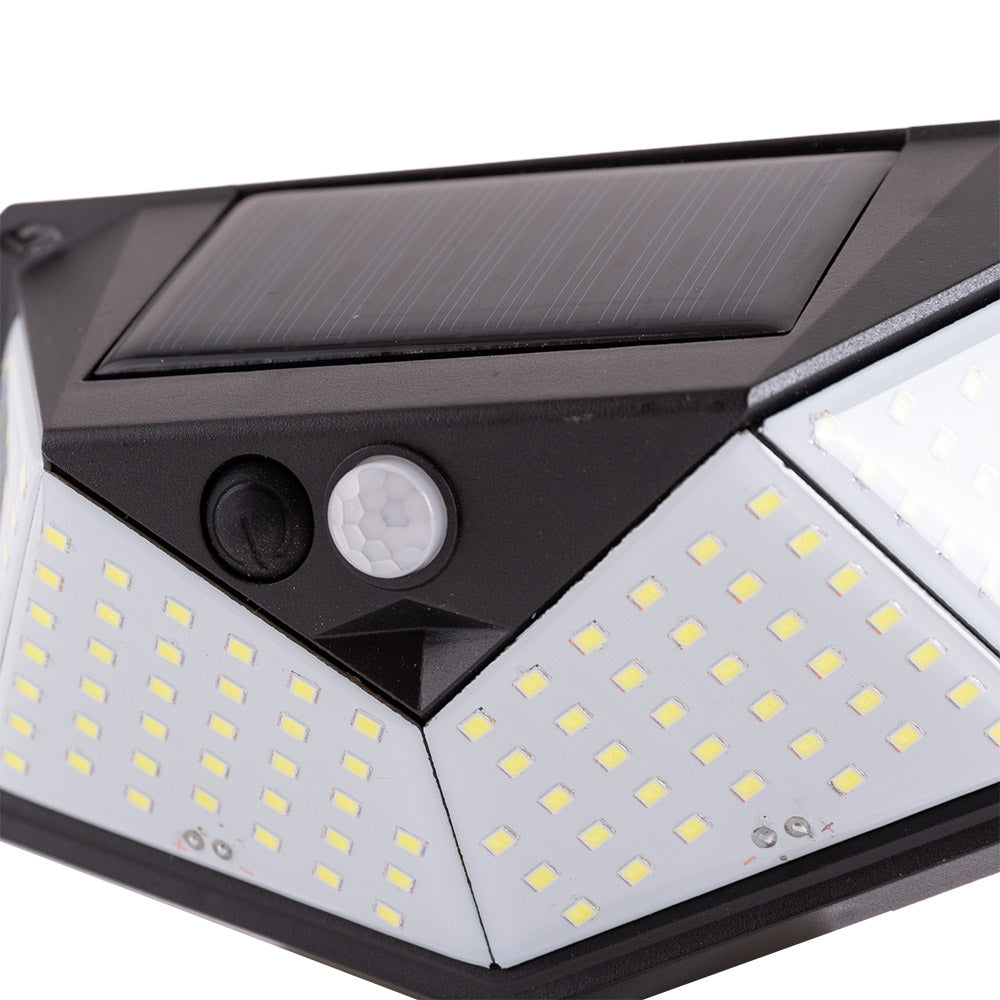 LED-Wandleuchte 6000K Solar-Sensor IP65 40.000H [HO-SW6080-PIR]