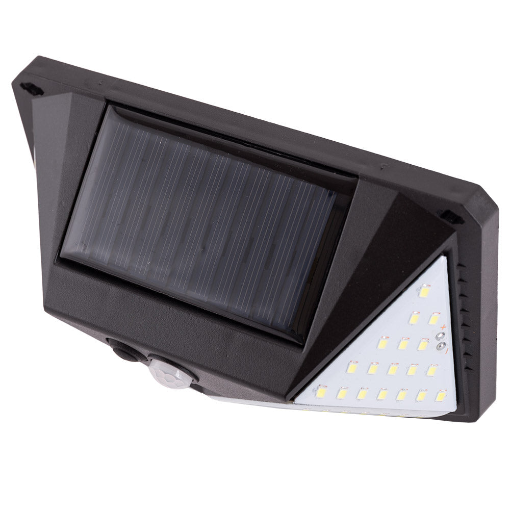 LED-Wandleuchte 6000K Solar-Sensor IP65 40.000H [HO-SW6080-PIR]