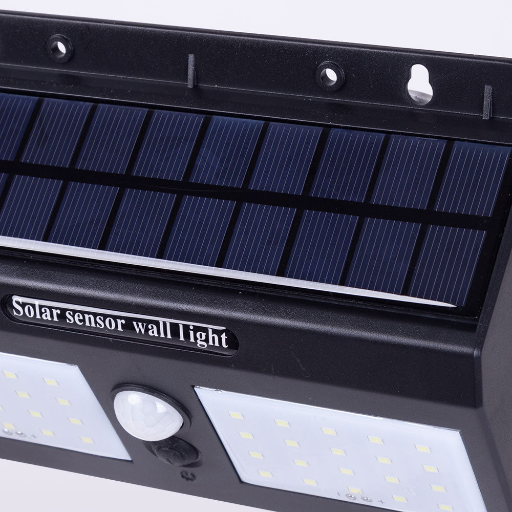 Aplique LED 6000ºK Sensor Solar IP65 40.000H [HO-SW8019-PIR]