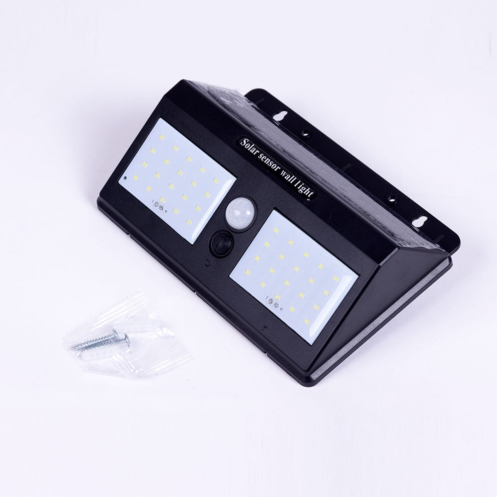 Aplique LED 6000ºK Sensor Solar IP65 40.000H [HO-SW8019-PIR]
