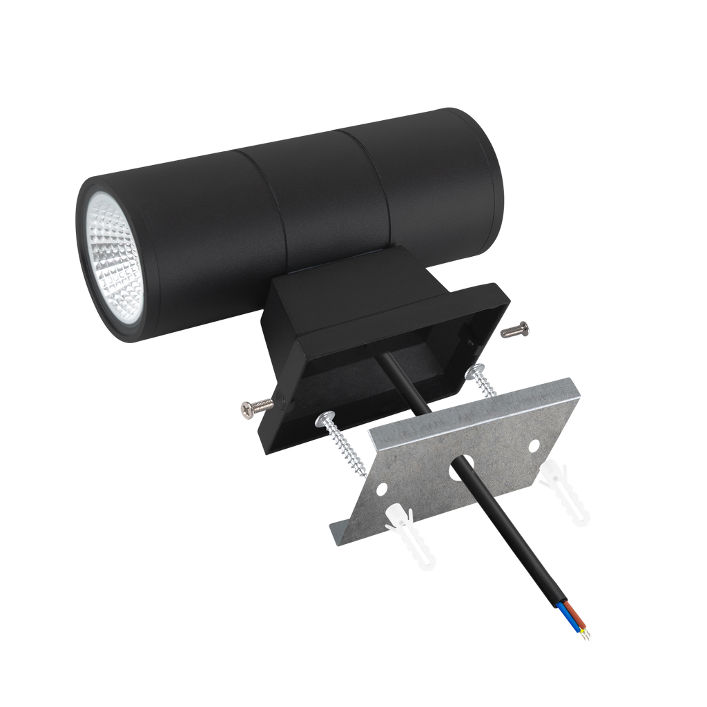 Aplique LED para exterior 2x7W 4000K