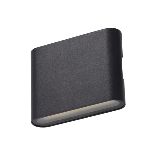 LED-Wandleuchte „Medford“ 2x3W Schwarz [HO-WALL-27-2x3W-BW]