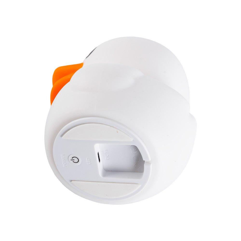 Dimmbare LED-Tischleuchte für Kinder, klatschgesteuert, 5VDC/USB 3000K [HO-WALLDUCK-WW]