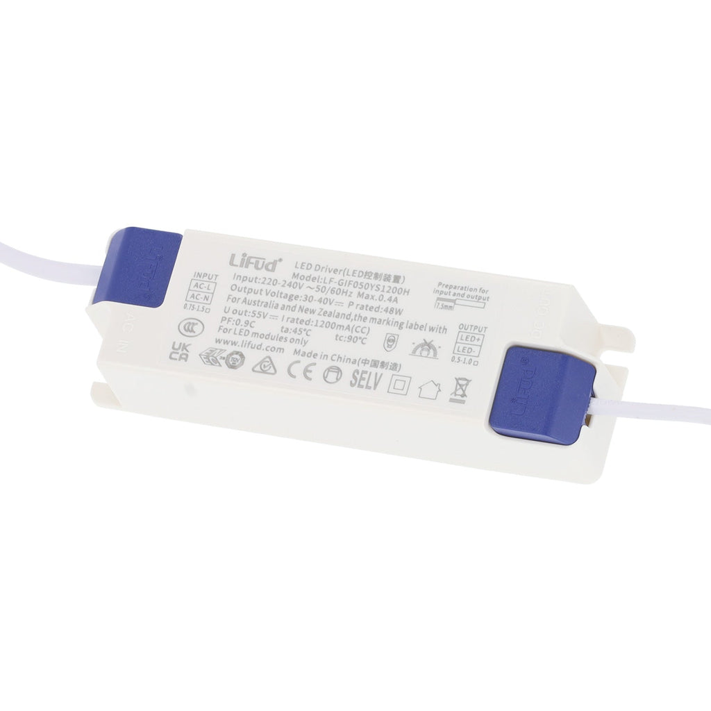 Painel LED 50W 5000Lm 6000ºK 120X30Cm 40.000H Driver Lifud UGR17 [HOPBD30120LIUGR17-CW]