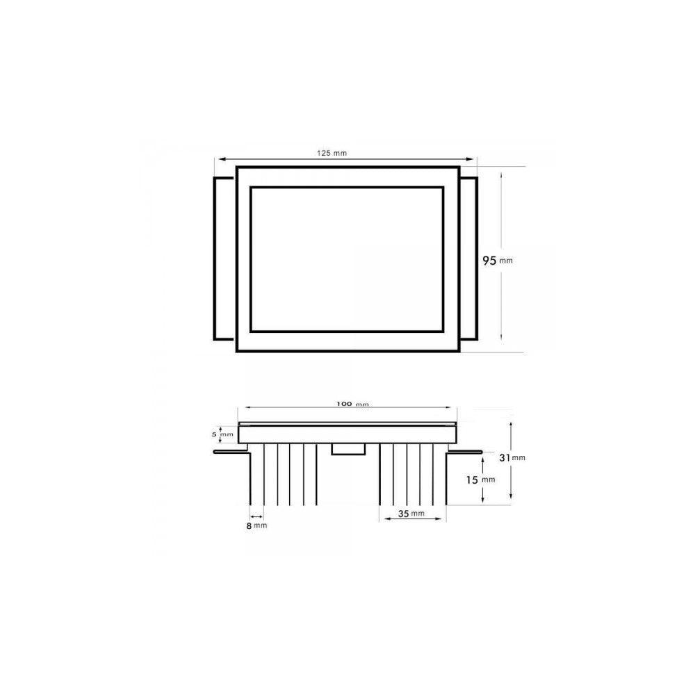 LED-Lichtmodul 40W 5.400Lm Bridgelux für Mast 60.000H