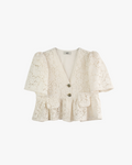 Blusa | Vieira malha crochet