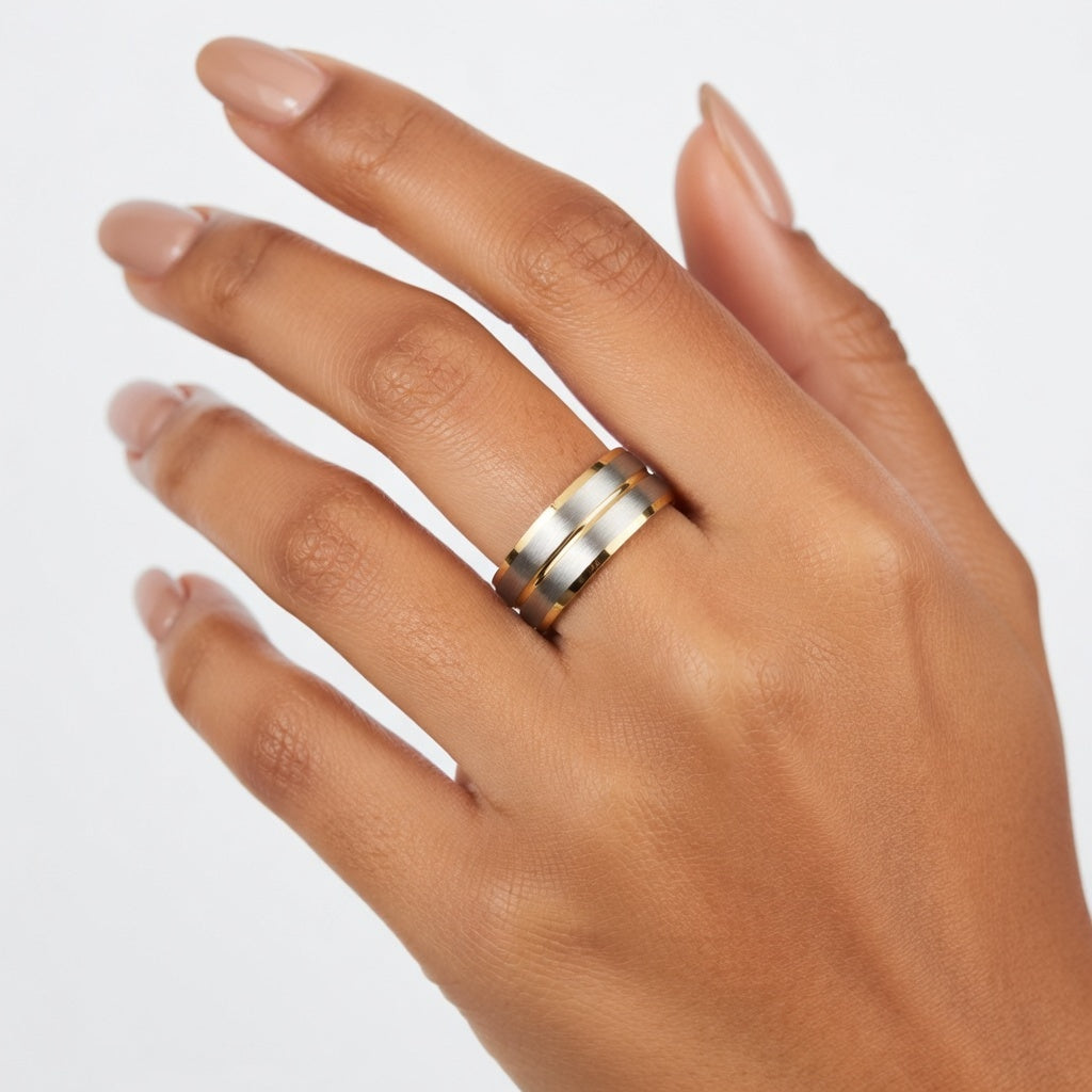 Ring aus 316L Edelstahl
