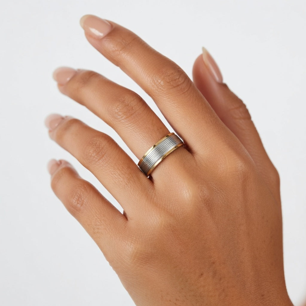 Ring aus Edelstahl 316L