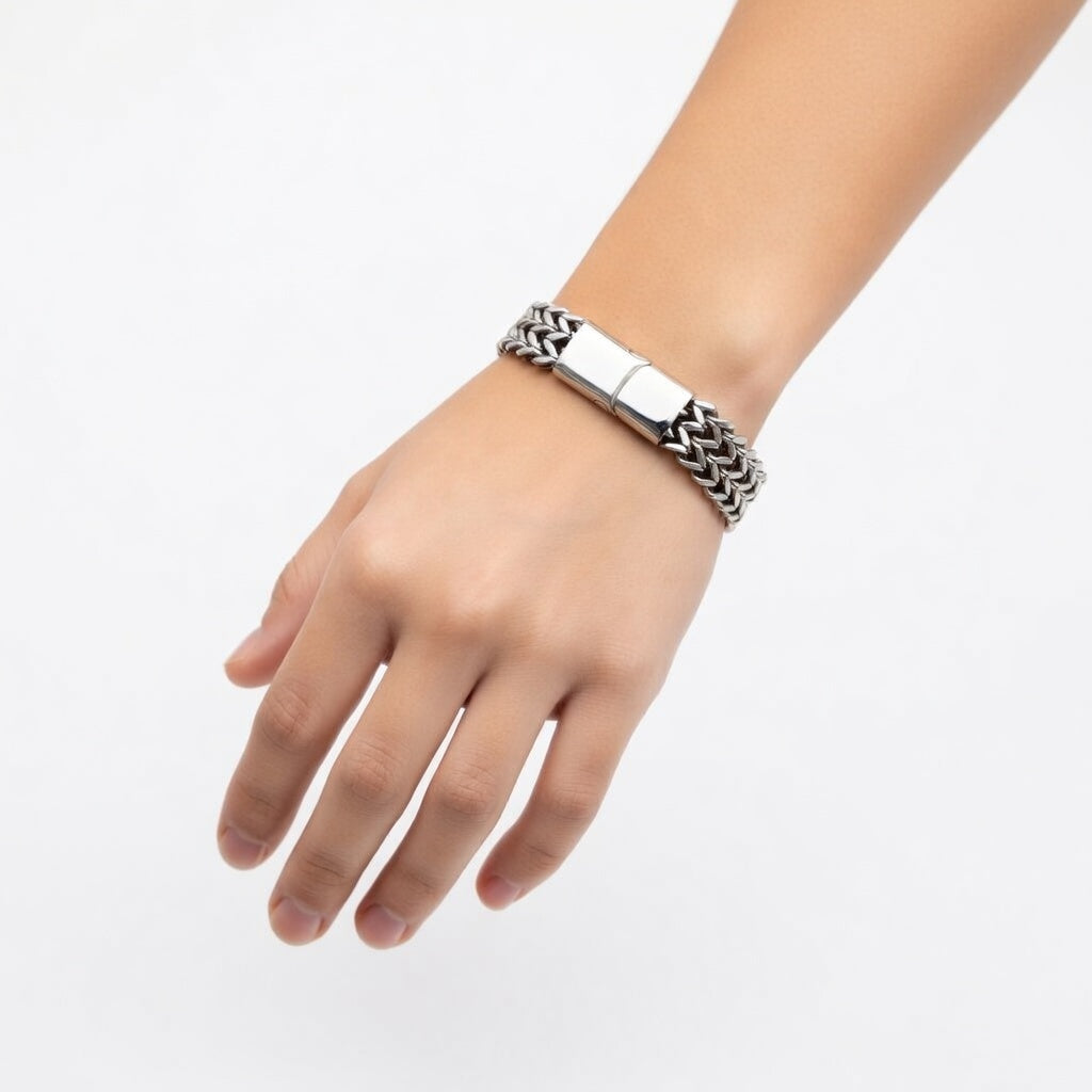 Pulseira em Aço Inoxidável 316L