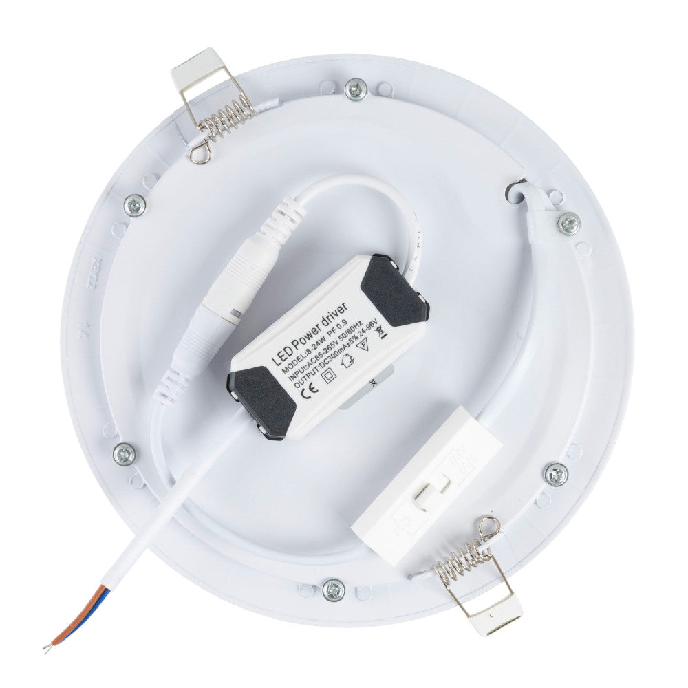 Panel LED 12W 860Lm CCT (Cúpula Regulable) 3000-6000ºK Circular 40.000H [JL-GP-LZ-2-CCT]