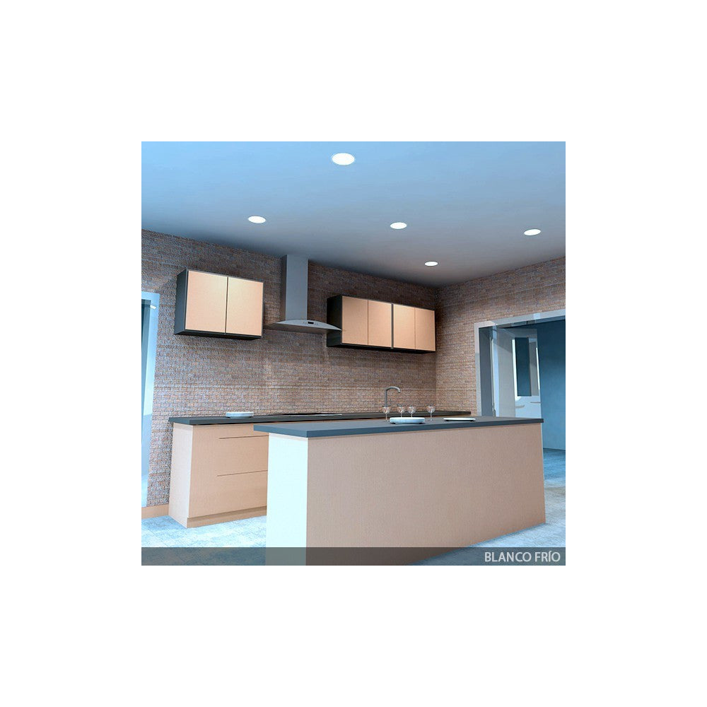Panel LED 12W 860Lm CCT (Cúpula Regulable) 3000-6000ºK Circular 40.000H [JL-GP-LZ-2-CCT]