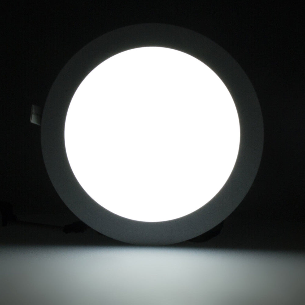 Panel LED 12W 860Lm CCT (Cúpula Regulable) 3000-6000ºK Circular 40.000H [JL-GP-LZ-2-CCT]