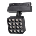 Luminária de trilho LED magnética 16W 97x97mm 90Lm/W CCT (Cor da luz ajustável)