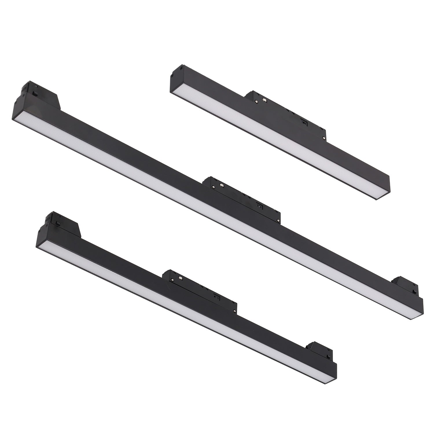 Luminaria de carril LED magnética 12W 300mm 90lm/W Osram CCT LED (Color de luz ajustable)