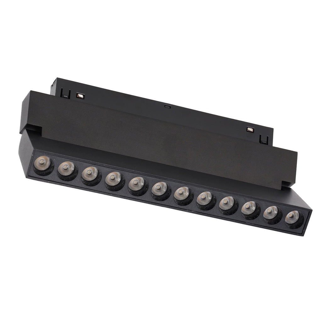 Luminária de trilho LED magnética 12W 225mm 90Lm/W CCT (Cor da luz ajustável)