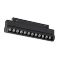 Luminária de trilho LED magnética 12W 235mm 90Lm/W CCT (Cor da luz ajustável)