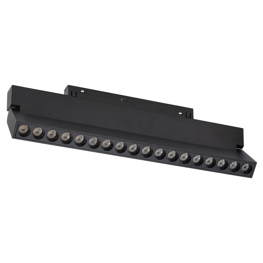 Luminária de trilho LED magnética 18W 325mm 90Lm/W CCT (Cor da luz ajustável)