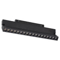Luminária de trilho LED magnética 18W 325mm 90Lm/W CCT (Cor da luz ajustável)