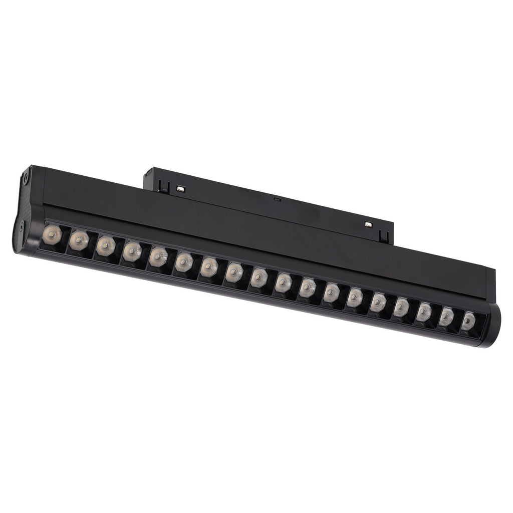 Luminária de trilho LED magnética 18W 340mm 90Lm/W CCT (Cor da luz ajustável)